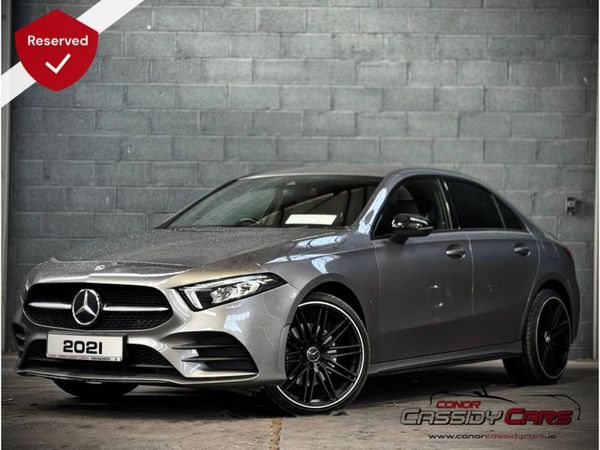 Mercedes-Benz A-Class Saloon, Petrol Hybrid, 2021, Grey