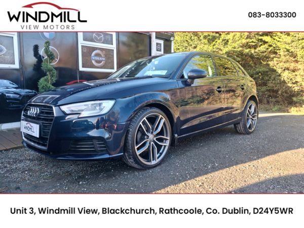 Audi A3 Hatchback, Diesel, 2018, Blue