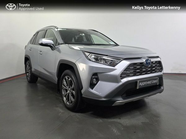 Toyota RAV4 SUV, Petrol Hybrid, 2023, Silver