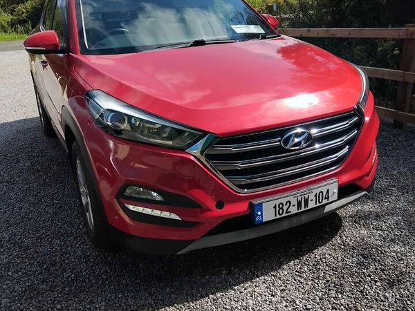 Hyundai Tucson SUV, Diesel, 2018, Red
