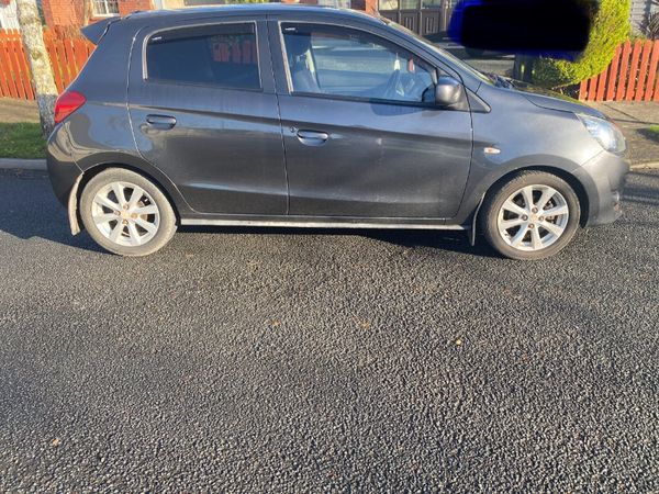 Mitsubishi Mirage Hatchback, Petrol, 2013, Grey