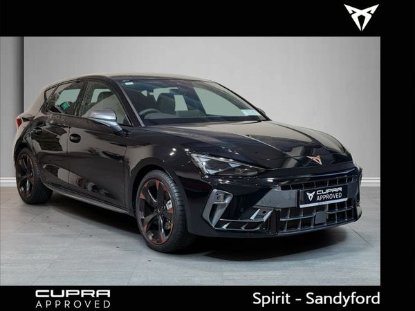 Cupra Leon Hatchback, Petrol Hybrid, 2025, Black