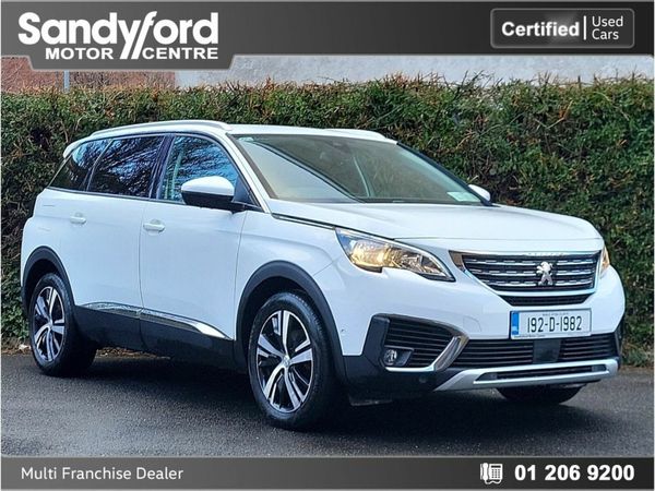 Peugeot 5008 SUV, Diesel, 2019, White