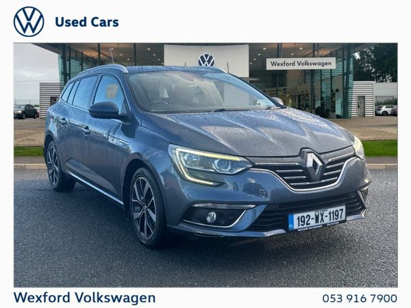 Renault Megane Estate, Petrol, 2019, Grey