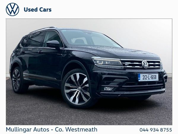 Volkswagen Tiguan Allspace SUV, Diesel, 2021, Black