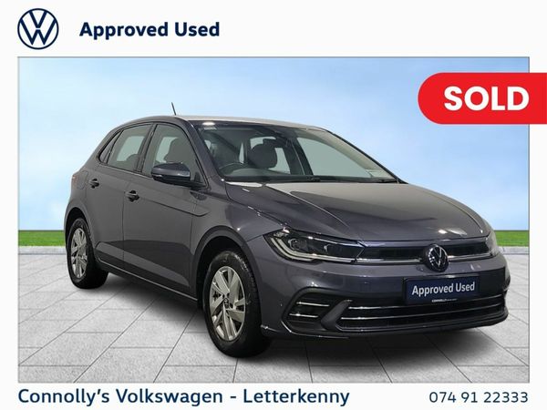 Volkswagen Polo Hatchback, Petrol, 2022, Grey
