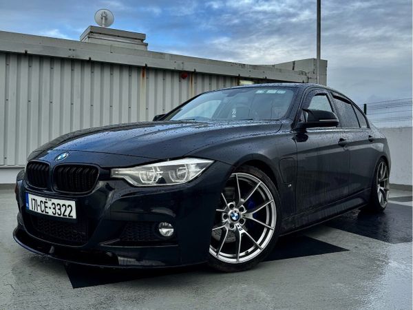 BMW 3-Series Saloon, Petrol Plug-in Hybrid, 2017, Black