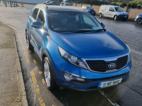 Kia Sportage SUV, Diesel, 2011, Blue