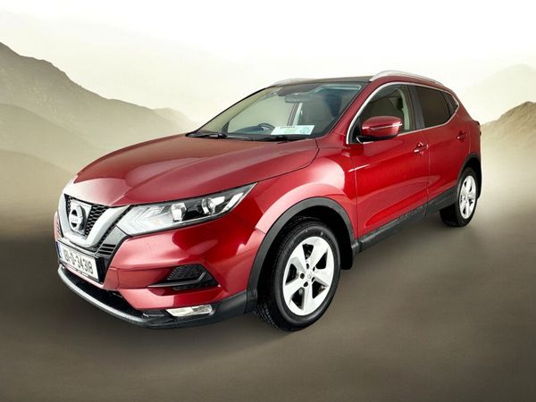 Nissan Qashqai MPV, Petrol, 2018, Red