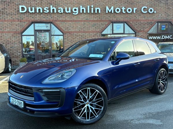 Porsche Macan SUV, Petrol, 2022, Blue
