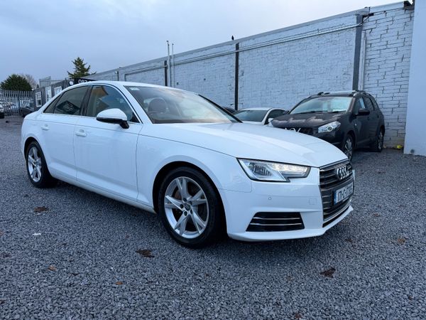 Audi A4 Saloon, Diesel, 2017, White