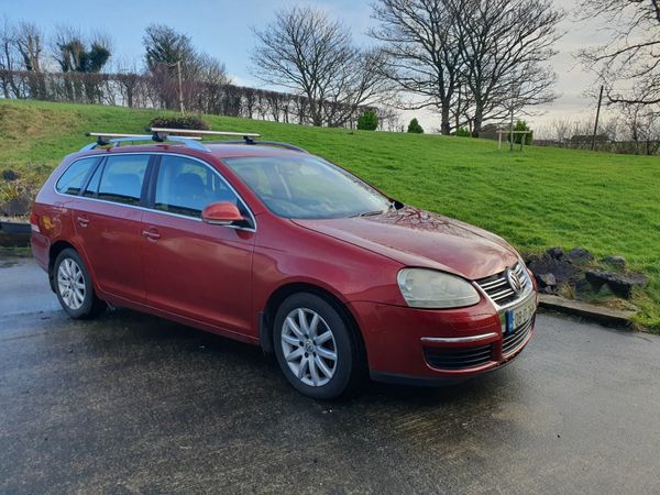 Volkswagen Golf Estate, Diesel, 2008, Red