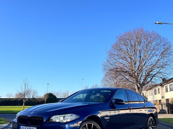 BMW 5-Series Saloon, Diesel, 2015, Blue