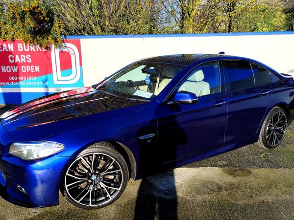 BMW 5-Series Saloon, Diesel, 2016, Blue