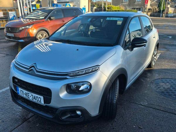 Citroen C3 Hatchback, Petrol, 2017, Grey