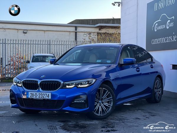 BMW 3-Series Saloon, Petrol Plug-in Hybrid, 2021, Blue