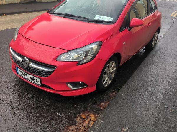 Vauxhall Corsa Hatchback, Petrol, 2018, Red