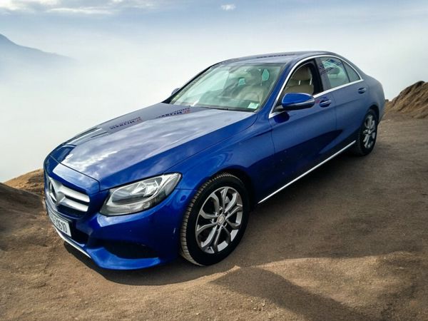 Mercedes-Benz C-Class Saloon, Diesel, 2017, Blue