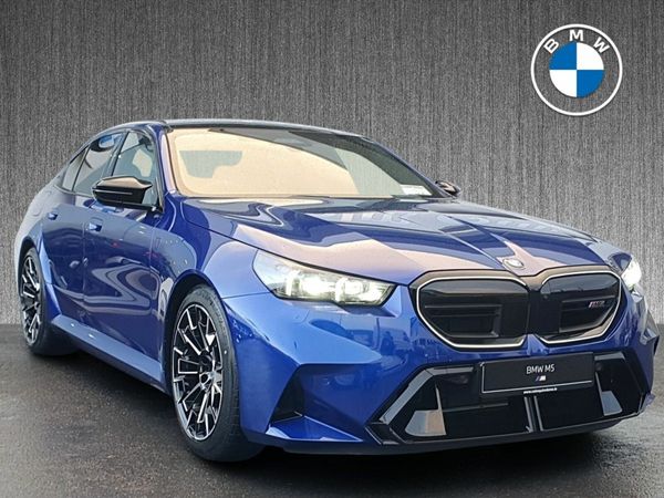 BMW M5 Saloon, Petrol Plug-in Hybrid, 2025, Blue