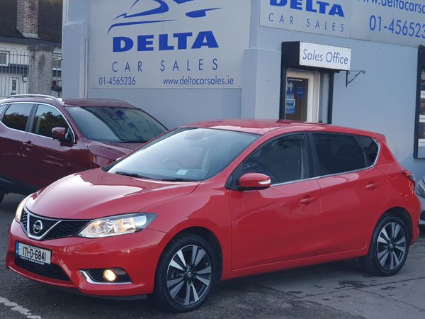 Nissan Pulsar Hatchback, Petrol, 2017, Red
