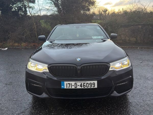 BMW 5-Series Saloon, Diesel, 2017, Black