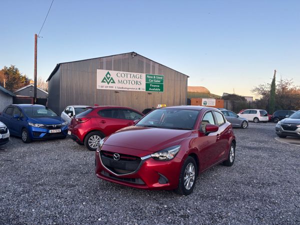 Mazda Demio Hatchback, Petrol, 2016, Red