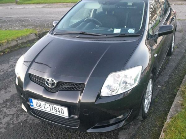 Toyota Auris Hatchback, Petrol, 2008, Black