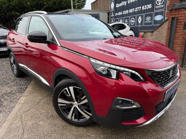 Peugeot 3008 MPV, Petrol, 2019, Red
