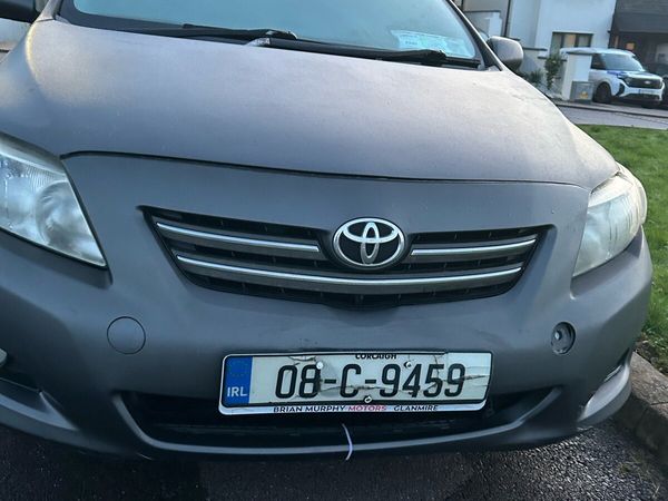 Toyota Corolla Saloon, Petrol, 2008, Grey