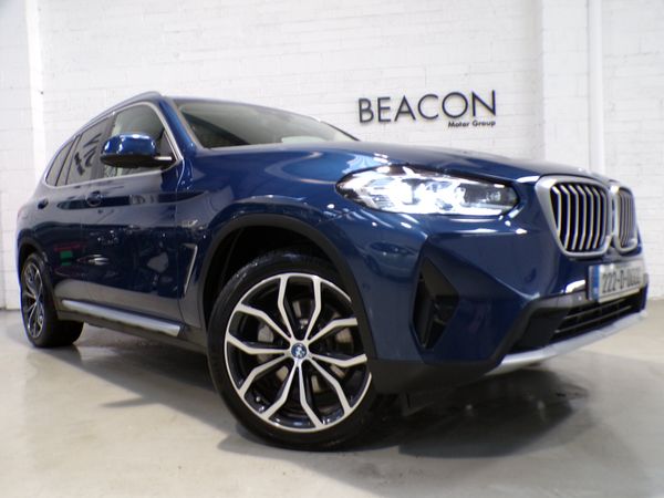 BMW X3 SUV, Petrol Plug-in Hybrid, 2022, Black