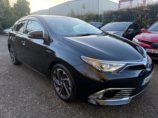 Toyota Auris Hatchback, Petrol Hybrid, 2018, Black