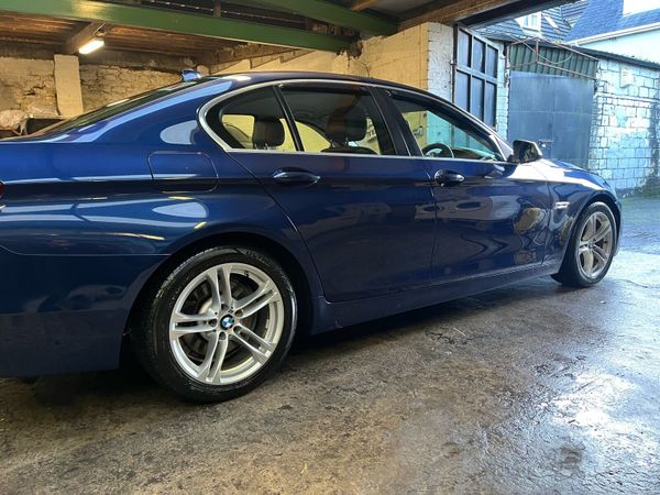 BMW 5-Series Saloon, Diesel, 2016, Blue