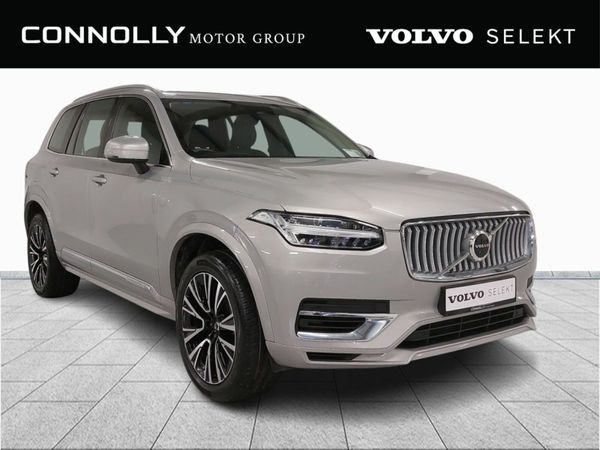 Volvo XC90 SUV, Petrol Plug-in Hybrid, 2023, Silver