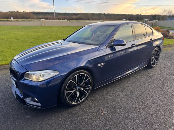 BMW 5-Series Saloon, Diesel, 2016, Blue