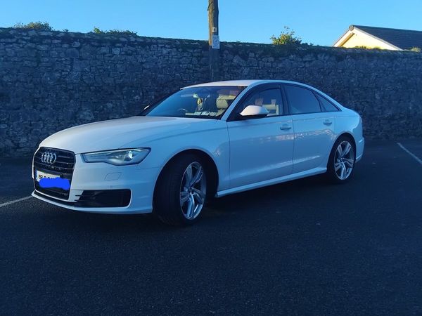 Audi A6 Saloon, Diesel, 2015, White