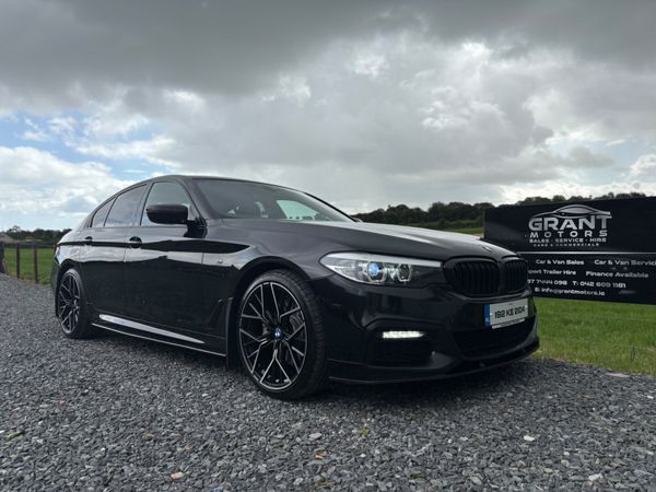 BMW 5-Series Saloon, Diesel, 2019, Black