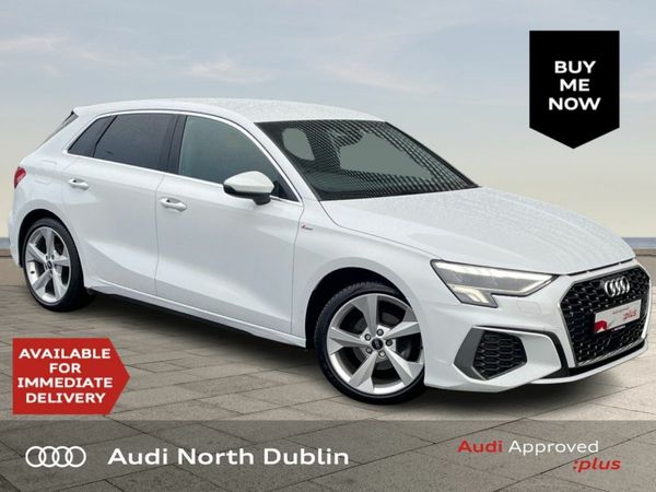 Audi A3 Hatchback, Petrol Plug-in Hybrid, 2023, White