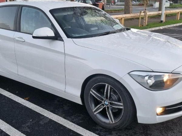 BMW 1-Series Estate, Diesel, 2013, White