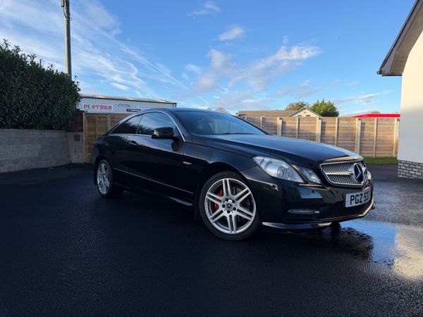 Mercedes-Benz E-Class Coupe, Diesel, 2012, Black