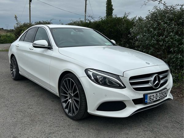 Mercedes-Benz C-Class Saloon, Diesel, 2016, White