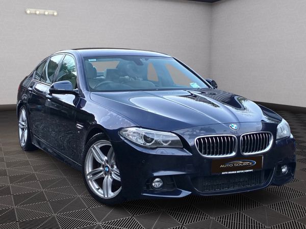 BMW 5-Series Saloon, Diesel, 2014, Blue
