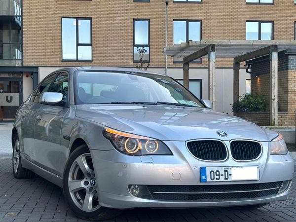 BMW 5-Series Saloon, Diesel, 2009, Silver
