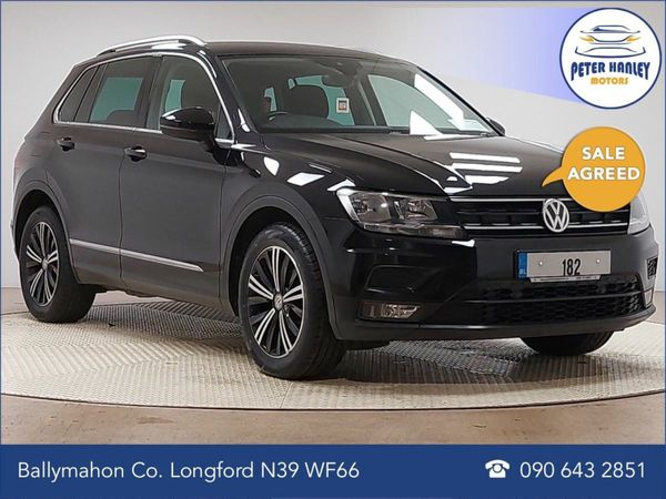 Volkswagen Tiguan SUV, Diesel, 2018, Black