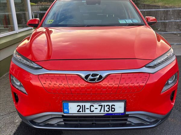 Hyundai KONA MPV, Electric, 2021, Orange