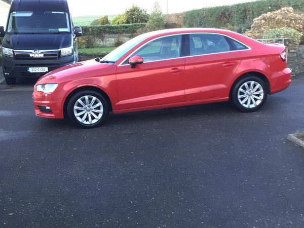 Audi A3 Saloon, Diesel, 2014, Red