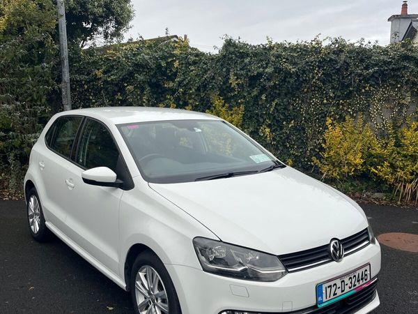 Volkswagen Polo Hatchback, Petrol, 2017, White