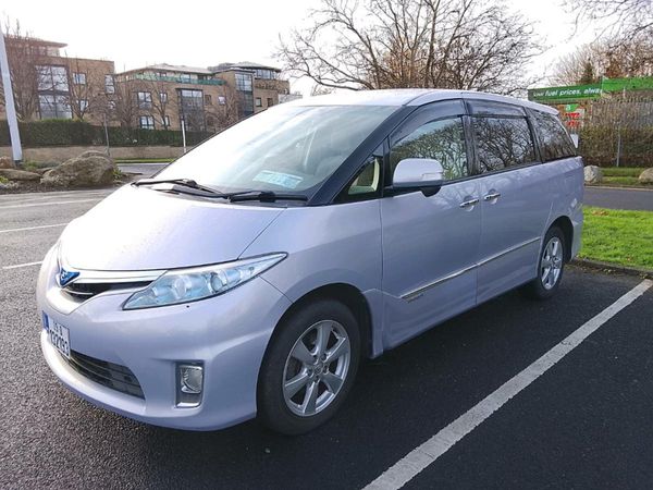 Toyota Estima MPV, Petrol Hybrid, 2009, Purple