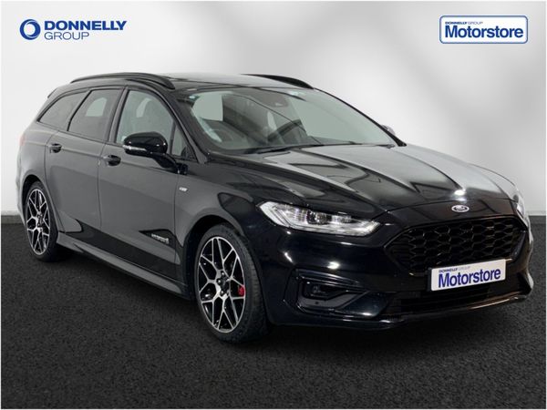 Ford Mondeo Estate, Petrol Hybrid, 2020, Black