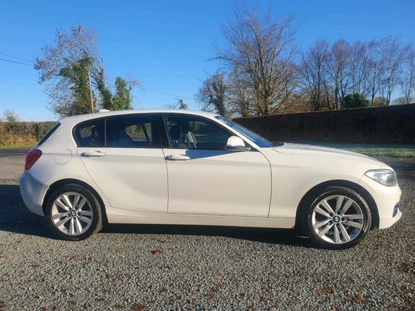 BMW 1-Series Hatchback, Diesel, 2016, White
