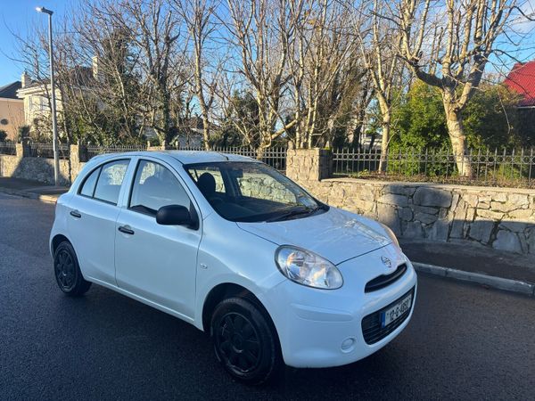 Nissan Micra Hatchback, Petrol, 2012, White